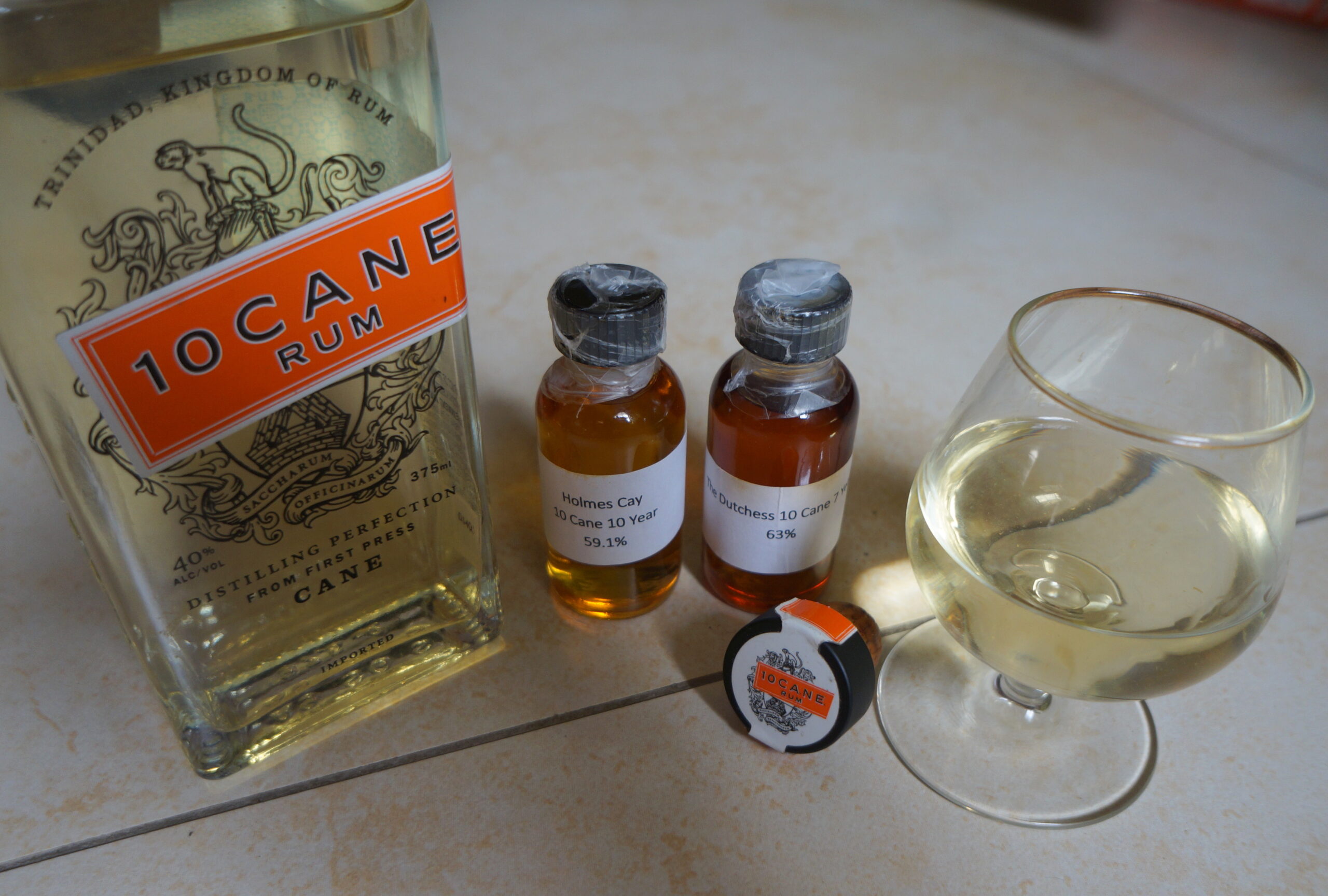 10 Cane Rum Miniature : The Whisky Exchange